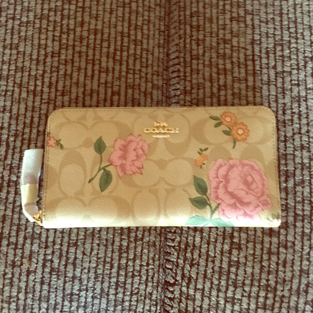 Coach Rose Prairie Wallet